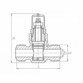 Купить клапан дроссельный проxодной штуцерный 525-0353 10 мм 10 кгс|см2 (ИTШЛ.49341101) в Краснодаре
