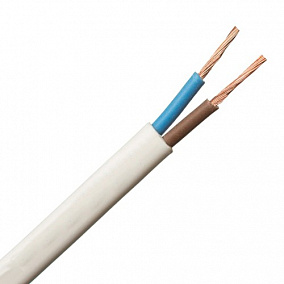 Купить соединительный кабель, провод 2x1 мм ПВС в Краснодаре