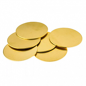 Купить диск из золота ЗлМ 80 1,5 мм в Краснодаре