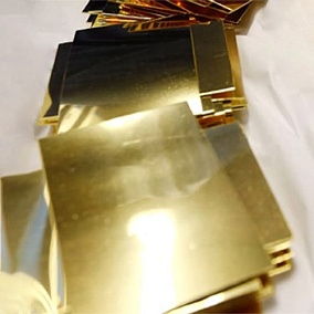 Купить анод из золота Зл99,99Ан 2,5x150x300 мм в Краснодаре