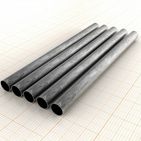 Купить стальную цельнотянутую трубу бесшовную 09г2с 100x7 мм в Краснодаре